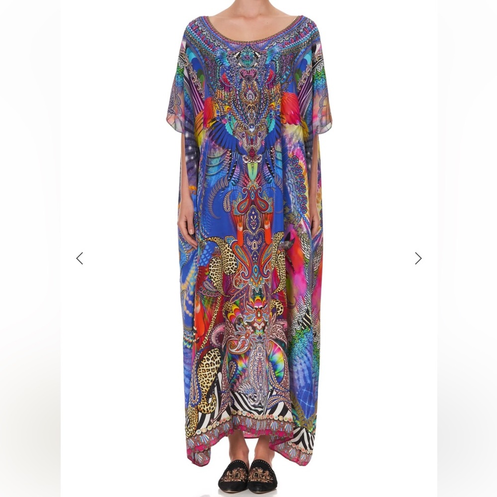 Psychedelica Round Neck Kaftan O/S